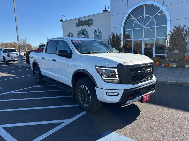 Used 2023 Nissan Titan PRO-4X with VIN 1N6AA1ED2PN103417 for sale in Grove City, PA