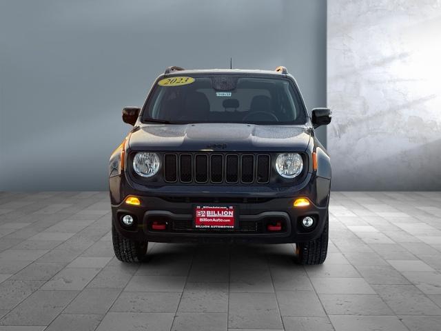 Used 2023 Jeep Renegade Trailhawk with VIN ZACNJDC10PPP23427 for sale in Iowa City, IA