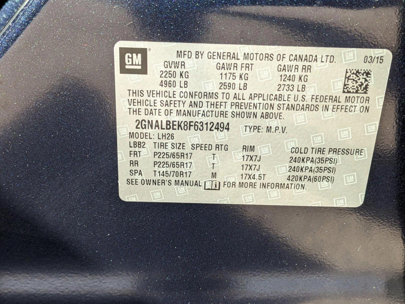 2015 Chevrolet Equinox Vehicle Photo in Jacksonville, FL 32244