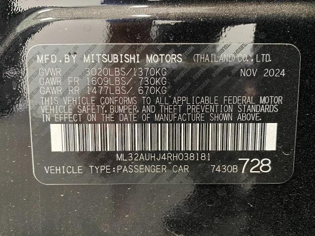 2024 Mitsubishi Mirage Vehicle Photo in Appleton, WI 54913