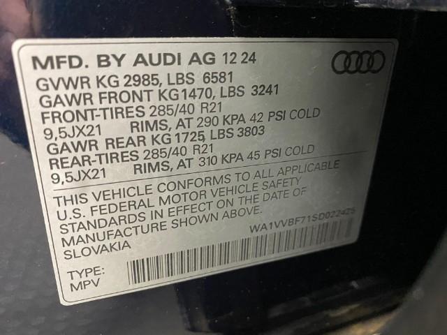 2025 Audi Q7 Vehicle Photo in Appleton, WI 54913