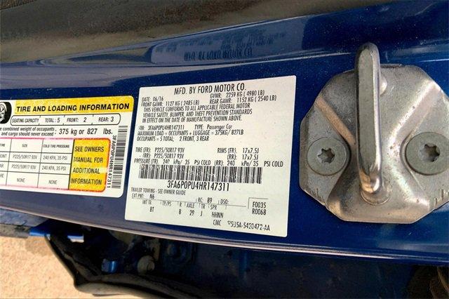 2017 Ford Fusion Energi Vehicle Photo in TOPEKA, KS 66609-0000