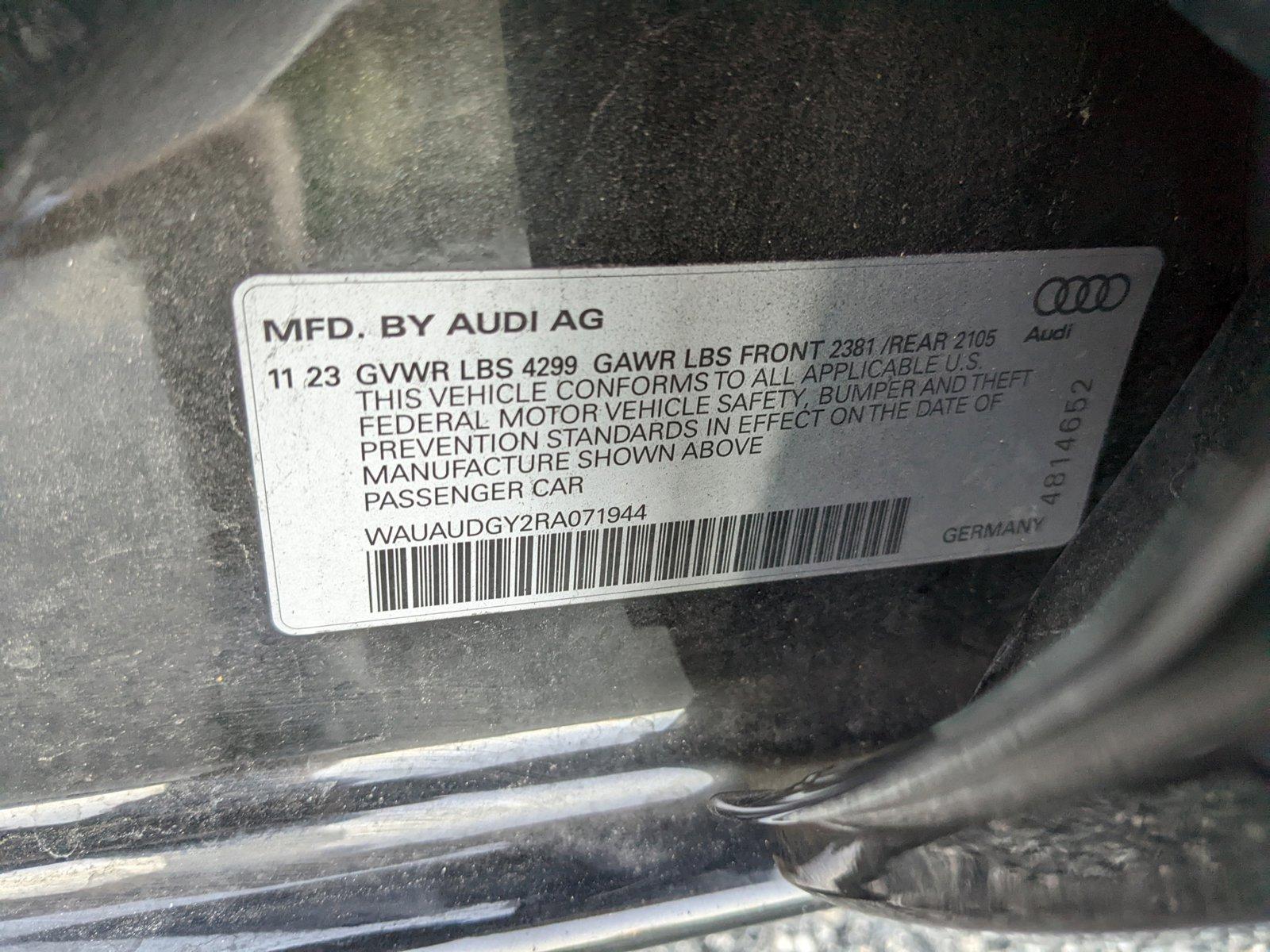 2024 Audi A3 Vehicle Photo in Orlando, FL 32811