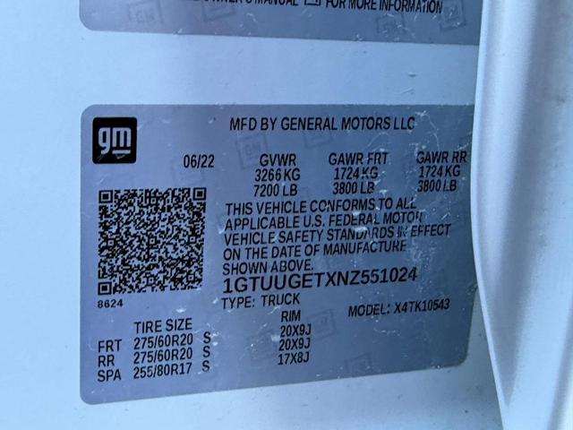 2022 GMC Sierra 1500 Vehicle Photo in COLUMBIA, MO 65203-3903