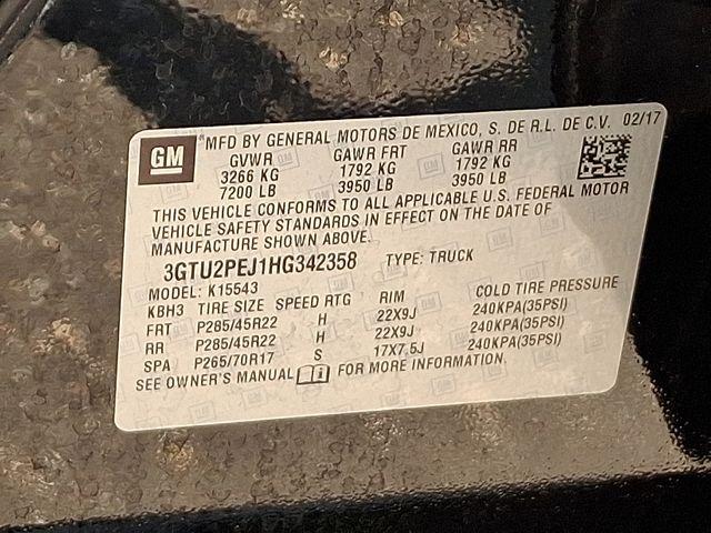 2017 GMC Sierra 1500 Vehicle Photo in DANBURY, CT 06810-5034