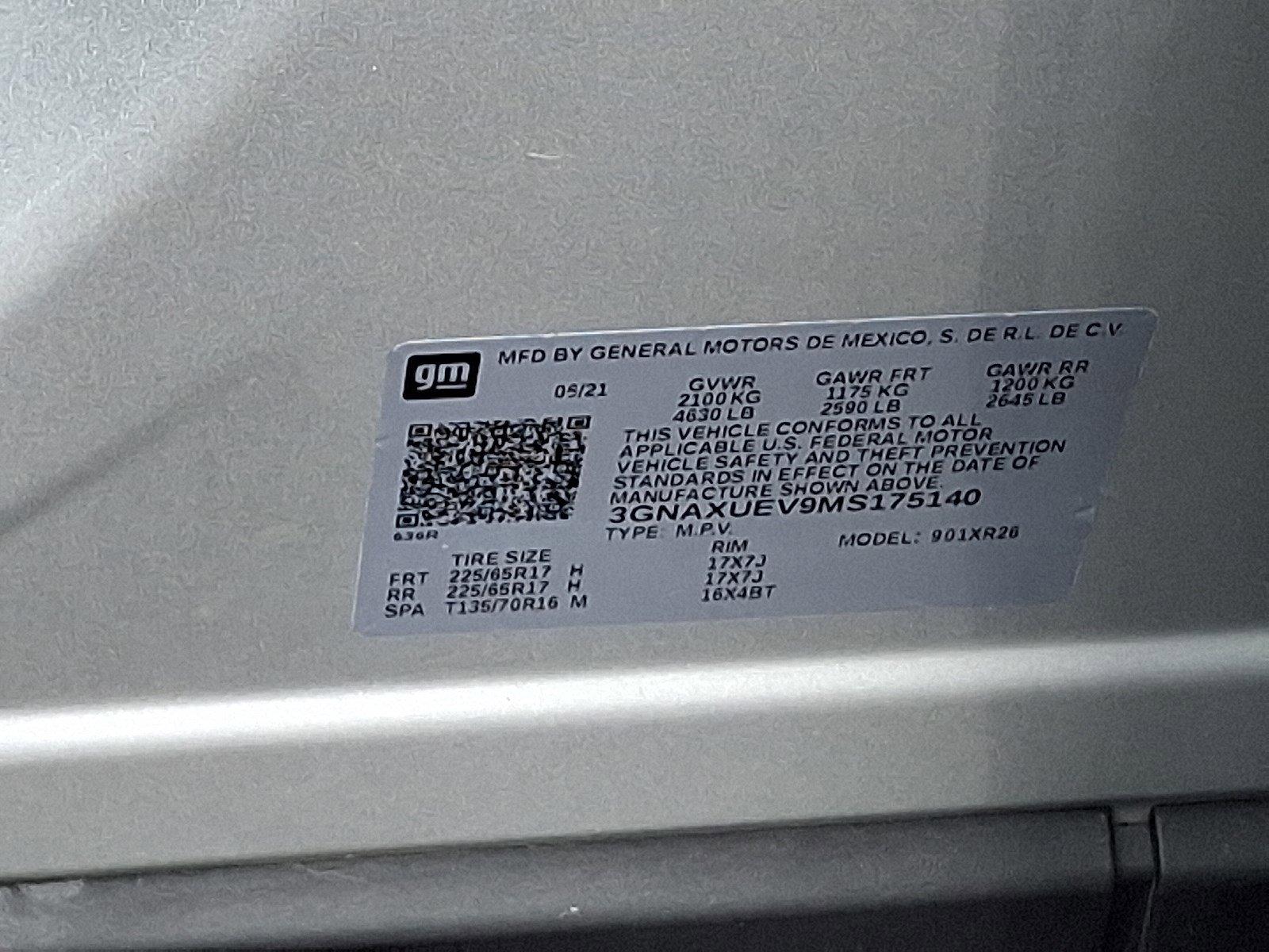 2021 Chevrolet Equinox Vehicle Photo in Harrisburg, PA 17111
