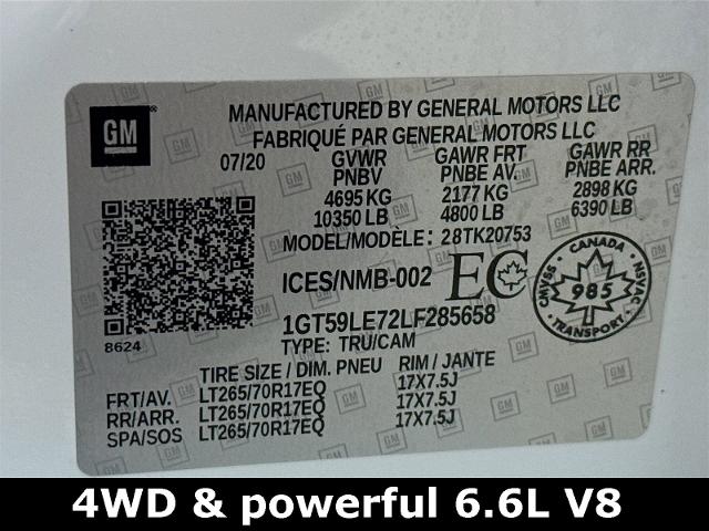 2020 GMC Sierra 2500 HD Vehicle Photo in EVERETT, WA 98203-5662