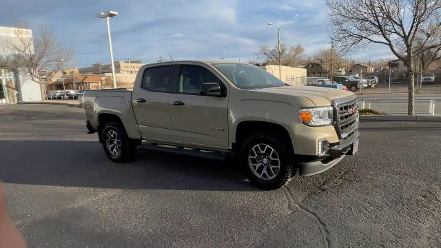 Certified 2022 GMC Canyon AT4 with VIN 1GTG6FEN4N1185272 for sale in Gallup, NM