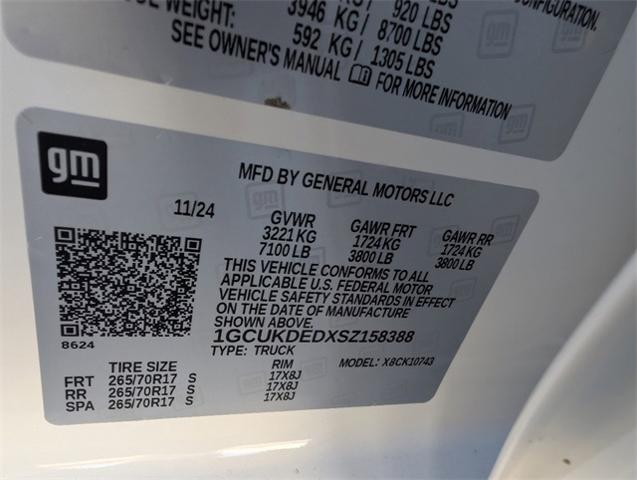 2025 Chevrolet Silverado 1500 Vehicle Photo in ENGLEWOOD, CO 80113-6708