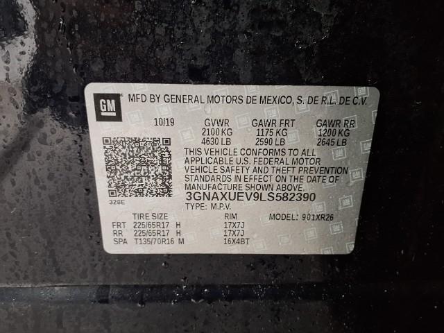 2020 Chevrolet Equinox Vehicle Photo in Oshkosh, WI 54904