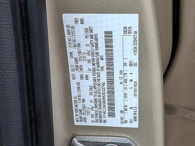 2017 Ford Escape Vehicle Photo in TREVOSE, PA 19053-4984
