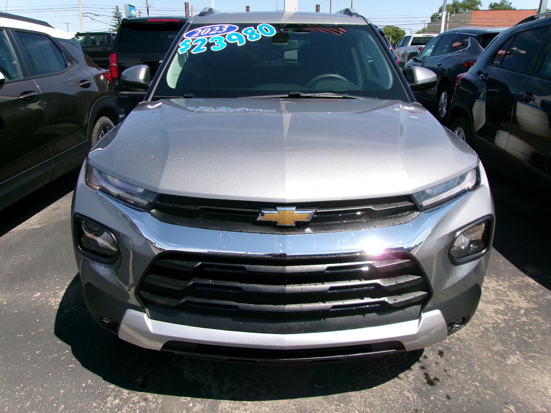 Used 2023 Chevrolet TrailBlazer LT with VIN KL79MPS20PB075974 for sale in Warren, MI