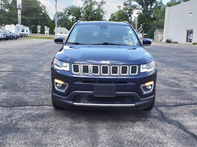 Used 2018 Jeep Compass Limited with VIN 3C4NJDCB0JT373793 for sale in Freeport, IL