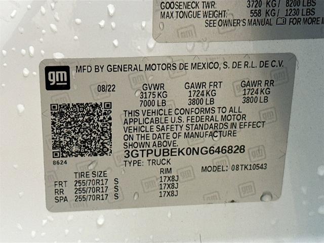 2022 GMC Sierra 1500 Vehicle Photo in EVERETT, WA 98203-5662