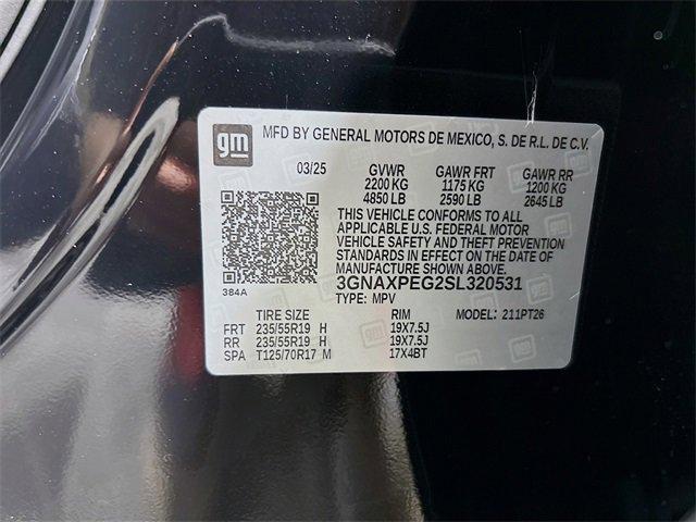 2025 Chevrolet Equinox Vehicle Photo in PUYALLUP, WA 98371-4149