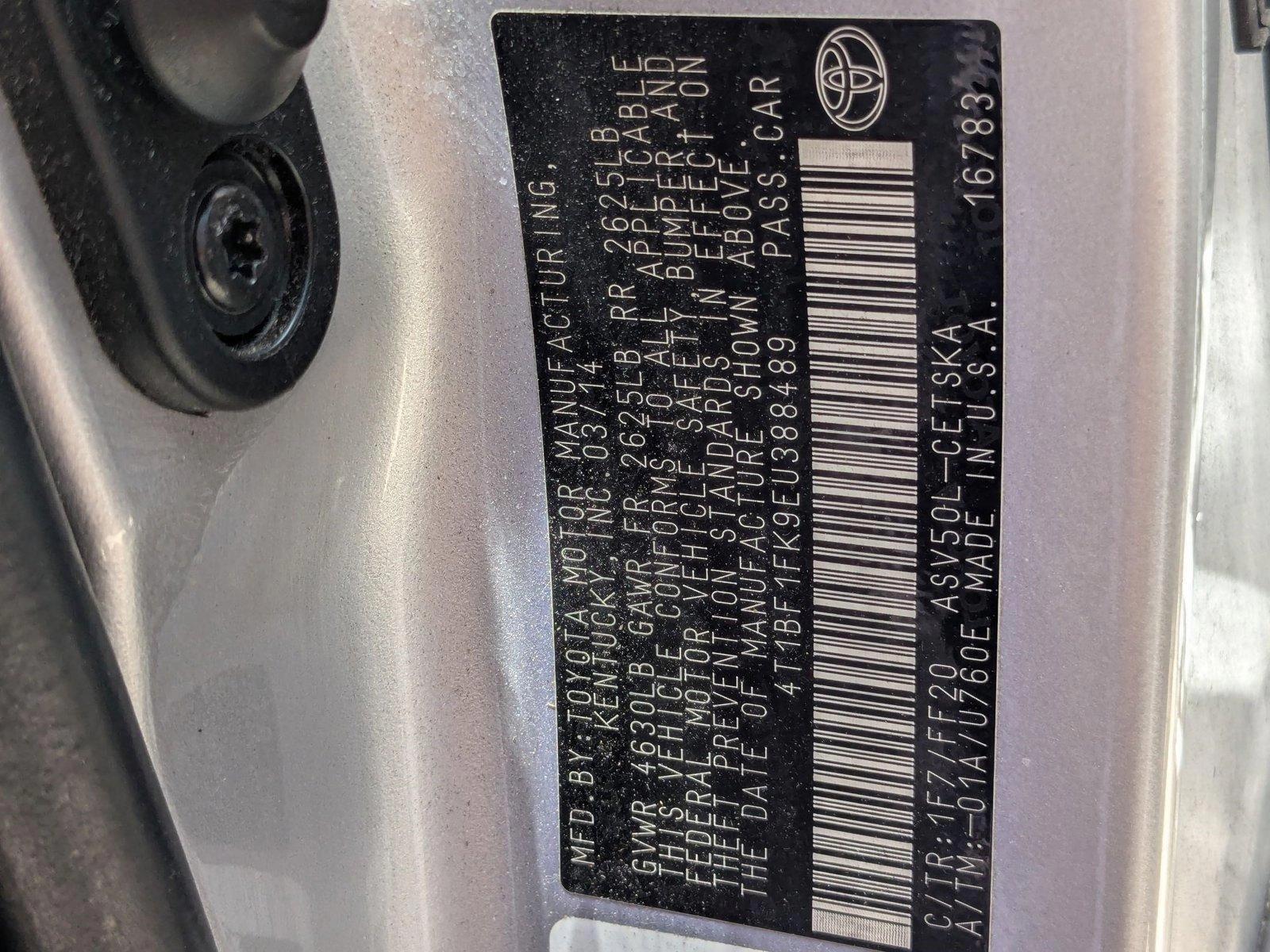 2014 Toyota Camry Vehicle Photo in Tampa, FL 33614