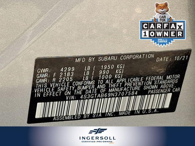 2022 Subaru Impreza Vehicle Photo in WATERTOWN, CT 06795-3318