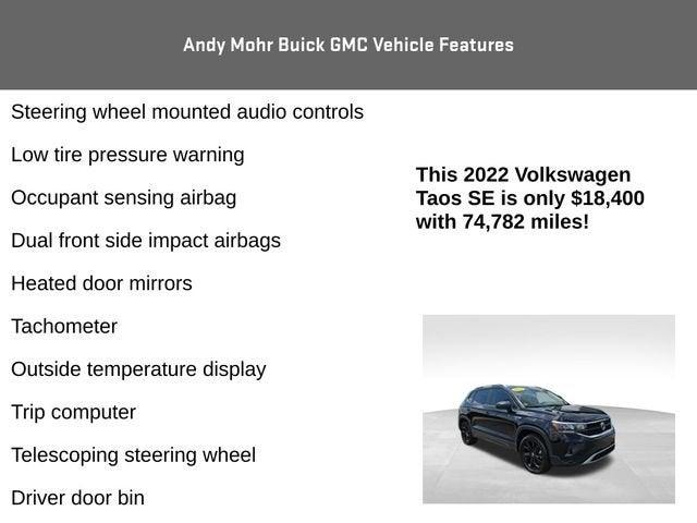 2022 Volkswagen Taos Vehicle Photo in Fishers, IN 46038