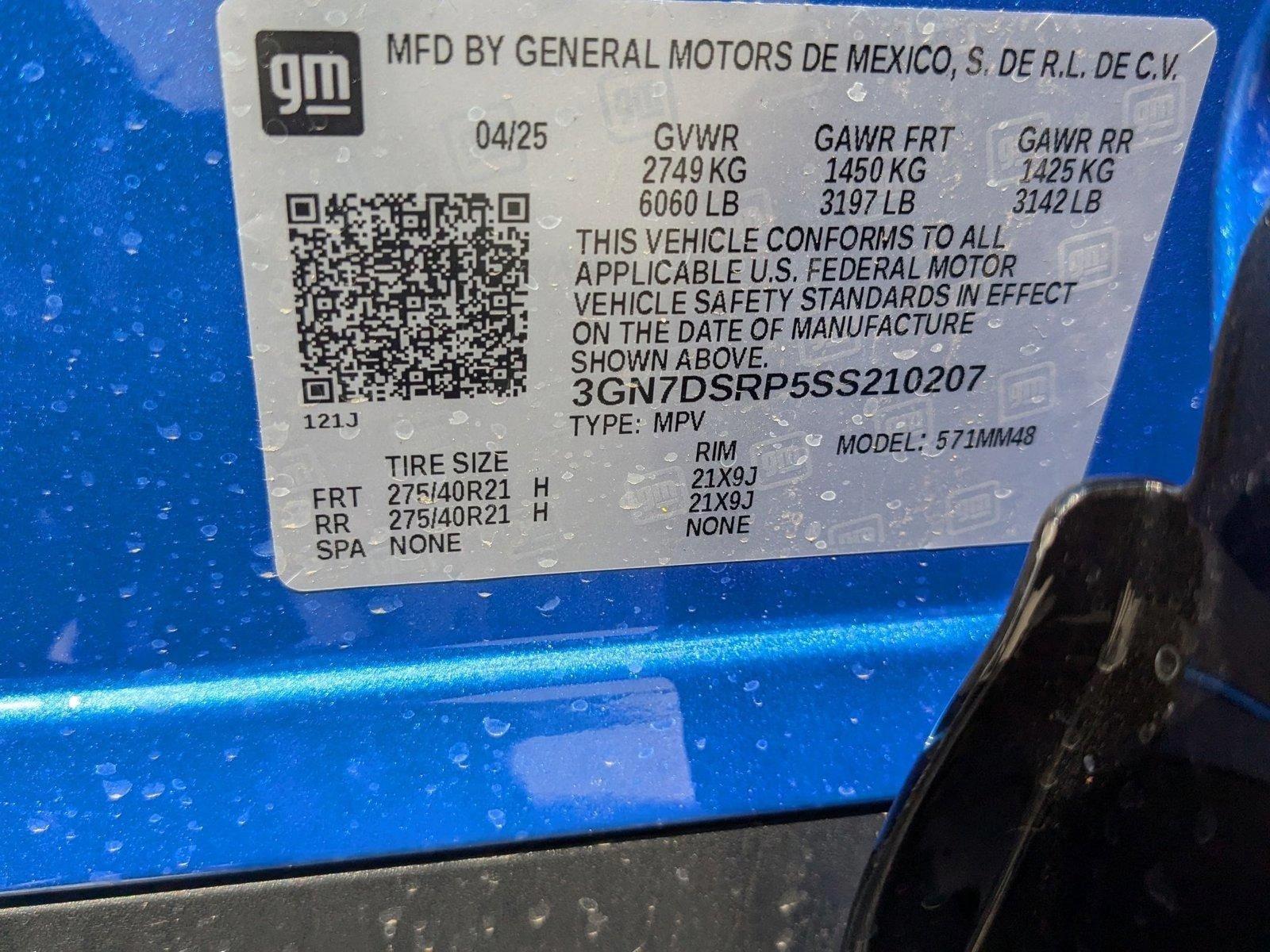 2025 Chevrolet Equinox EV Vehicle Photo in MIAMI, FL 33134-2699