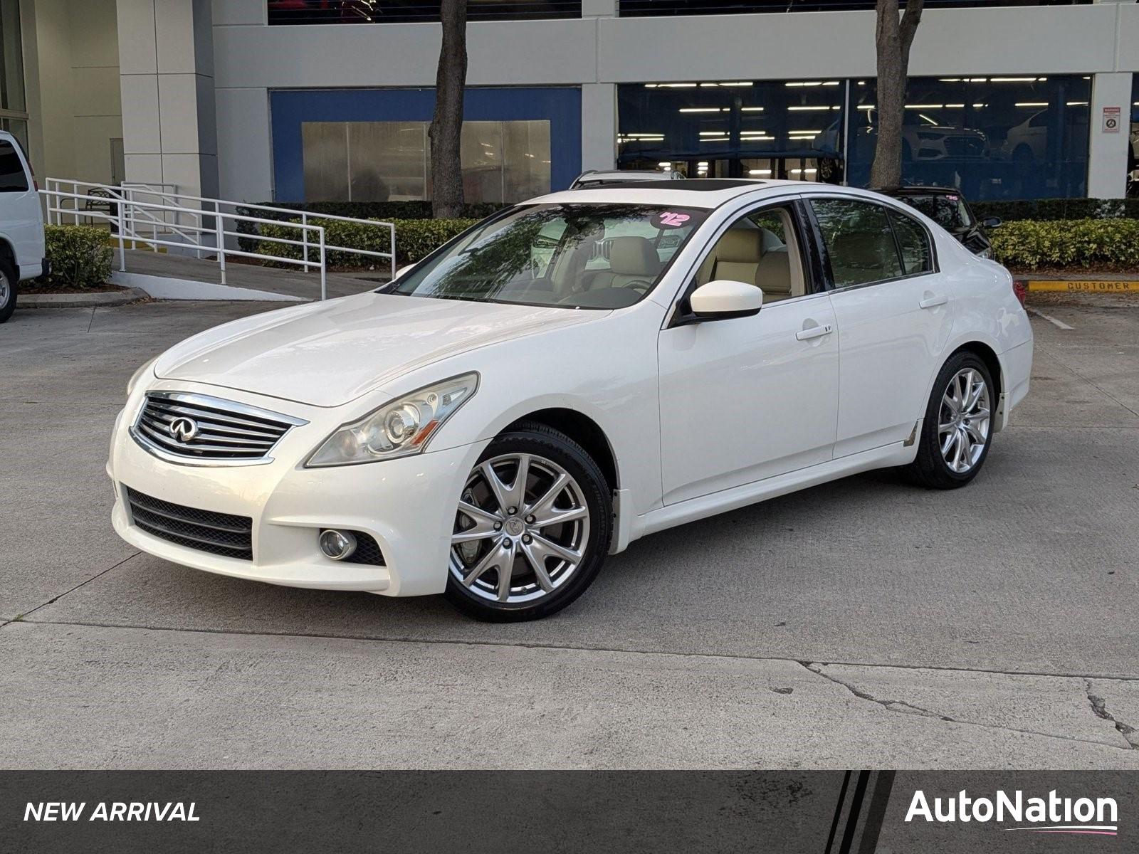 2012 INFINITI G37 Sedan Vehicle Photo in PEMBROKE PINES, FL 33024-6534