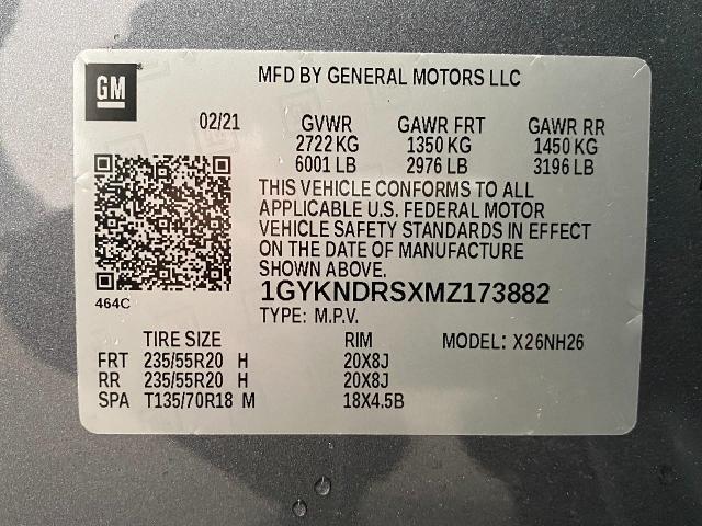 2021 Cadillac XT5 Vehicle Photo in APPLETON, WI 54914-4656