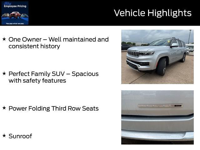 2022 Jeep Grand Wagoneer Vehicle Photo in Weatherford, TX 76087