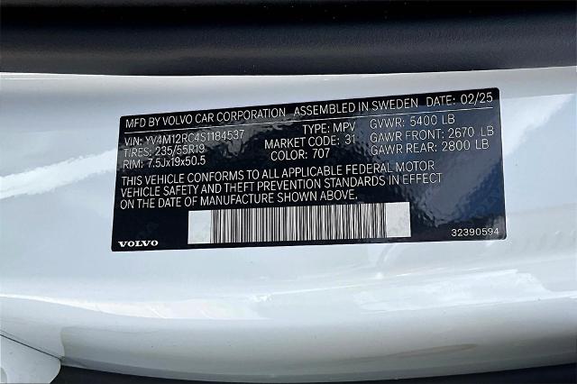 2025 Volvo XC60 Vehicle Photo in Houston, TX 77007