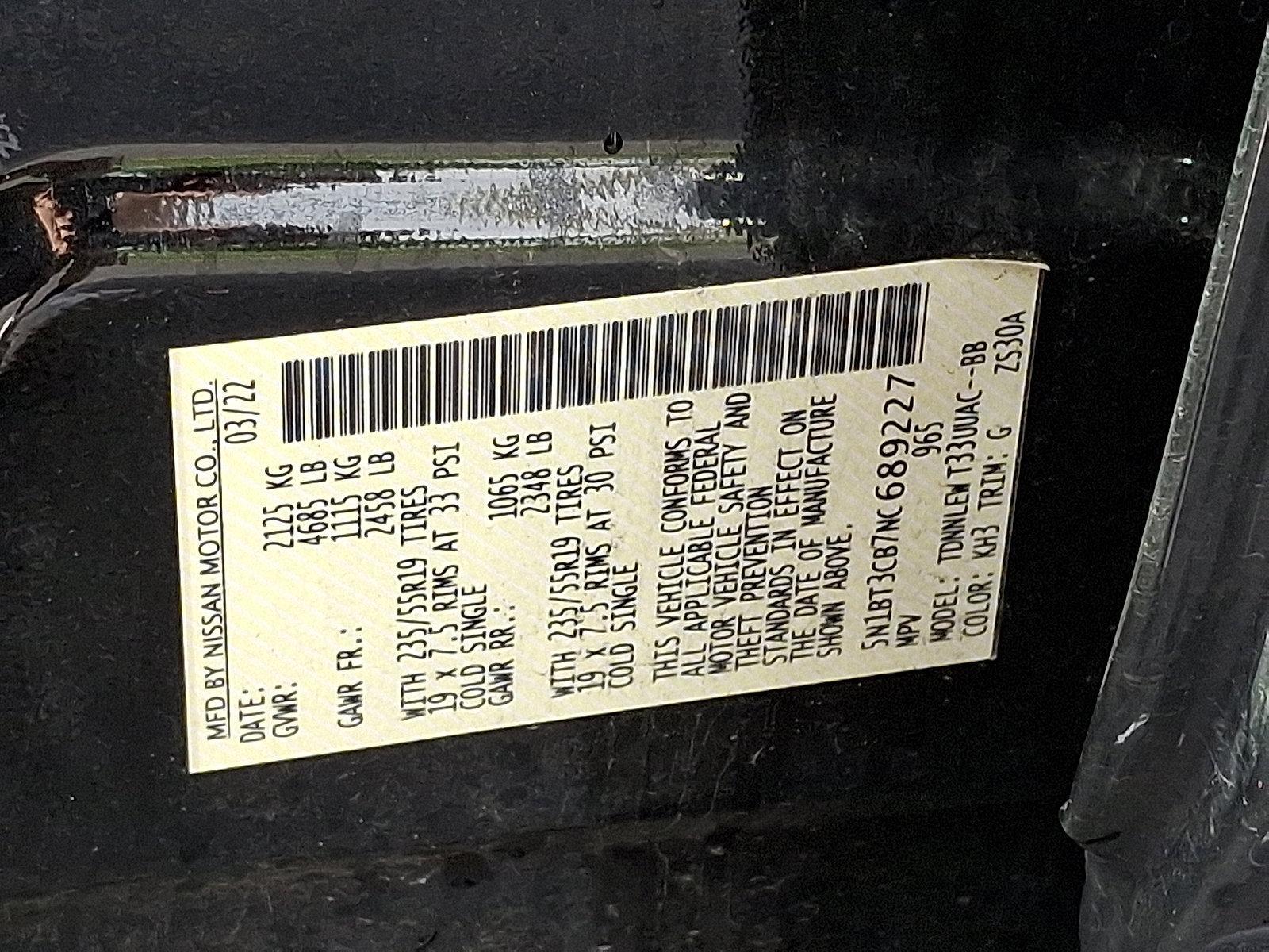 2022 Nissan Rogue Vehicle Photo in Mechanicsburg, PA 17050-2306