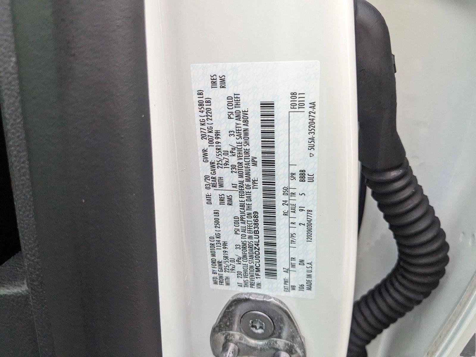 2020 Ford Escape Vehicle Photo in Sanford, FL 32771