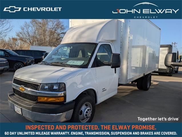 2024 Chevrolet Express Commercial Cutaway Vehicle Photo in ENGLEWOOD, CO 80113-6708