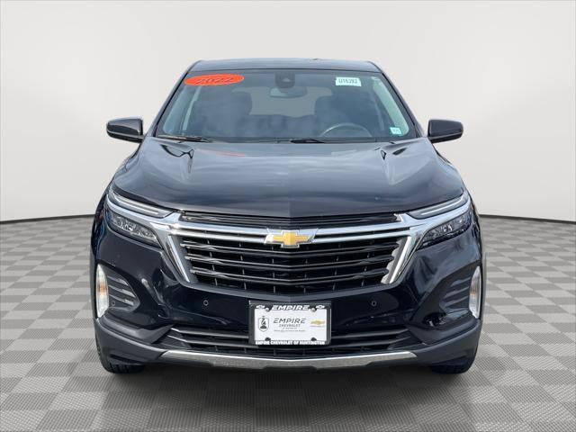 Used 2022 Chevrolet Equinox LT with VIN 3GNAXUEV9NL127682 for sale in Huntington, NY
