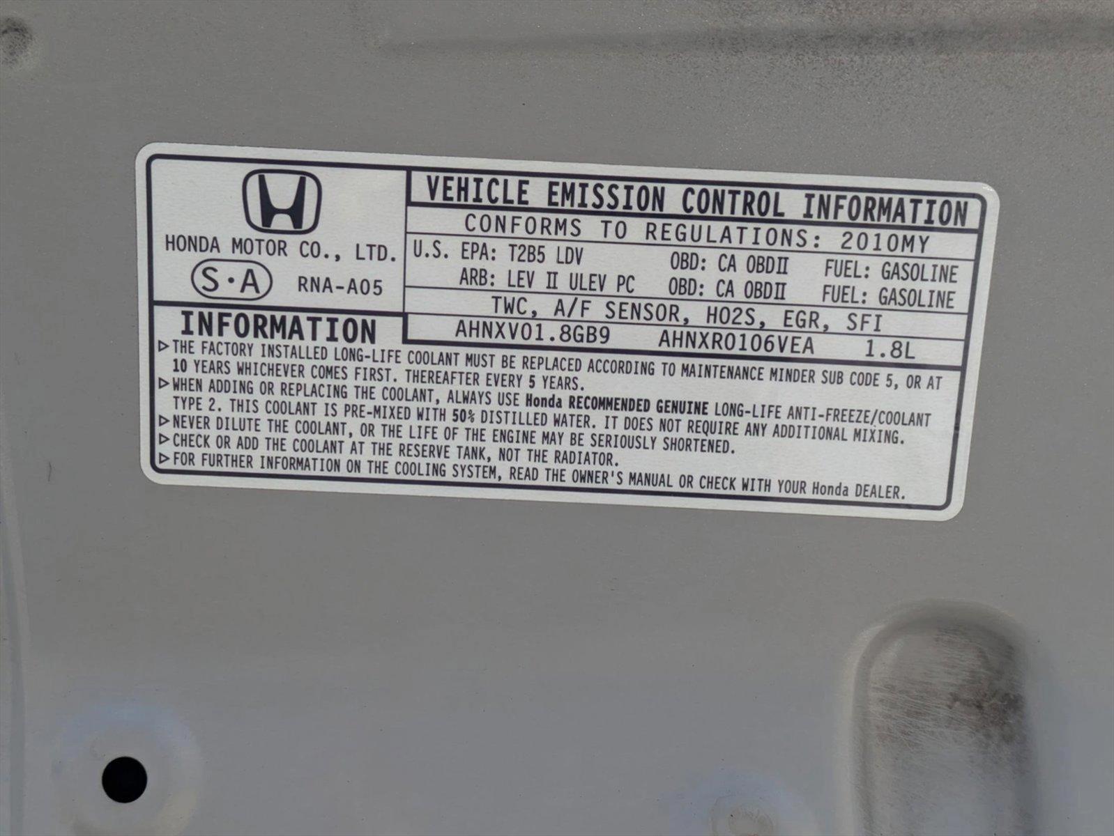2010 Honda Civic Coupe Vehicle Photo in Valencia, CA 91355-1794