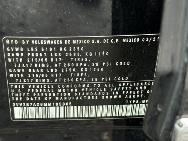 2021 Volkswagen Tiguan Vehicle Photo in MIDDLETON, WI 53562-1492