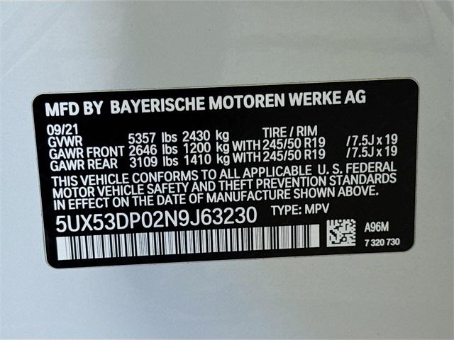 2022 BMW X3 xDrive30i Vehicle Photo in Everett, WA 98204