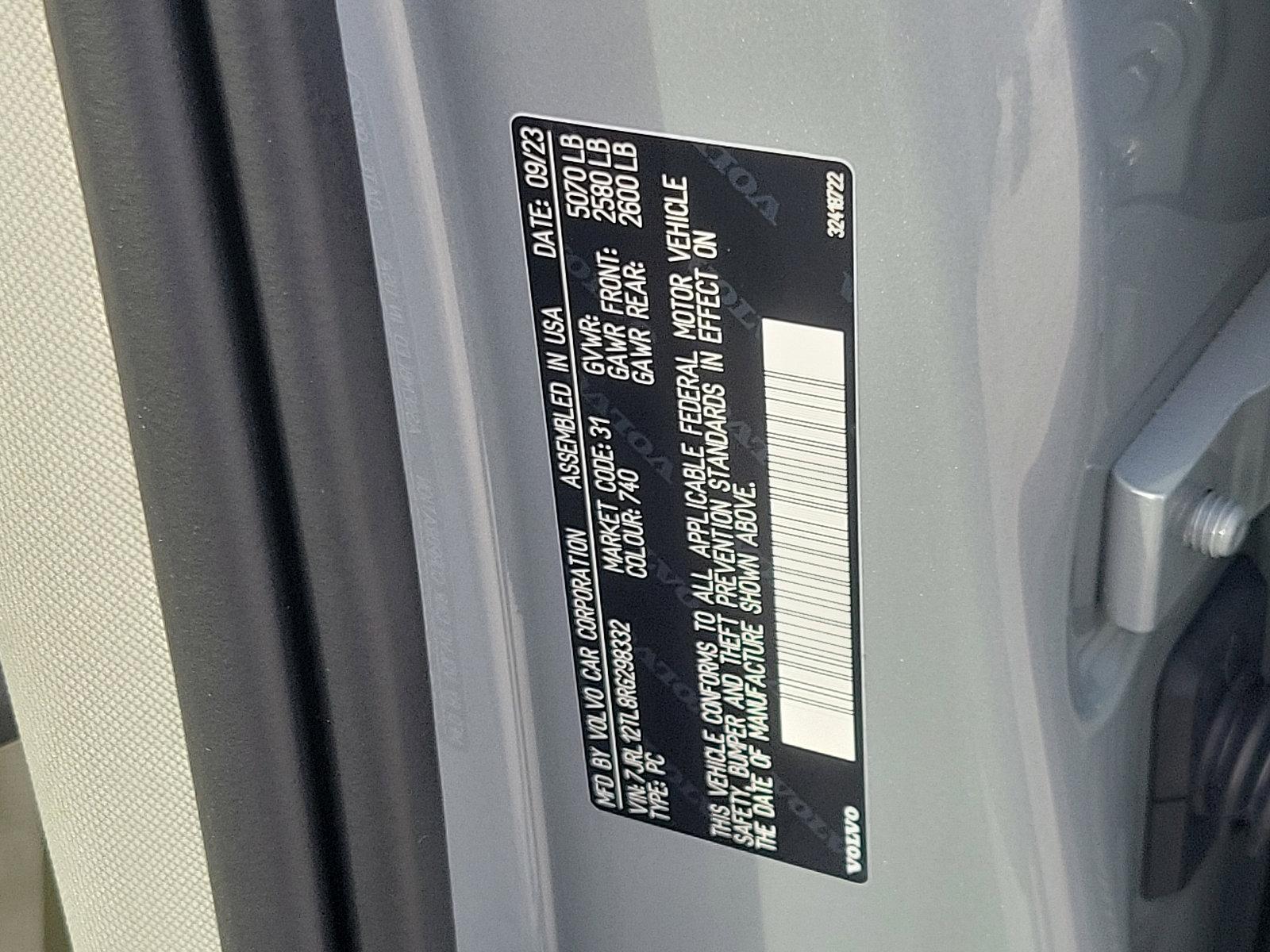 2024 Volvo S60 Vehicle Photo in Trevose, PA 19053