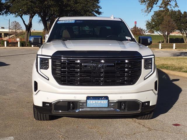 Certified 2023 GMC Sierra 1500 Denali Denali Ultimate with VIN 1GTUUHEL8PZ164450 for sale in Denton, TX