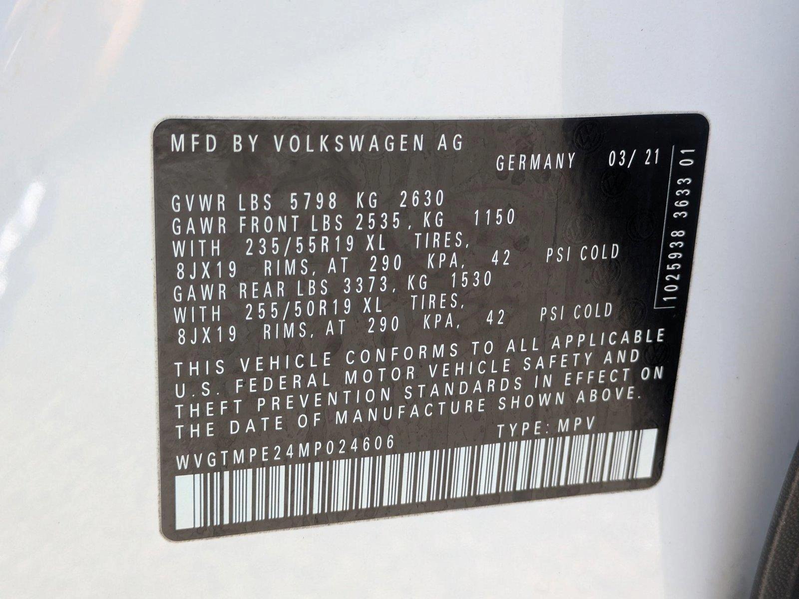 2021 Volkswagen ID.4 Vehicle Photo in Sarasota, FL 34231