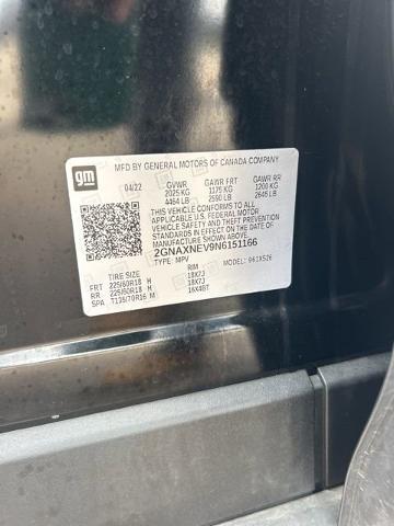 2022 Chevrolet Equinox Vehicle Photo in MEDINA, OH 44256-9631