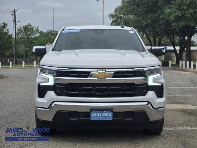 Certified 2024 Chevrolet Silverado 1500 LT with VIN 2GCPACED2R1169981 for sale in Denton, TX