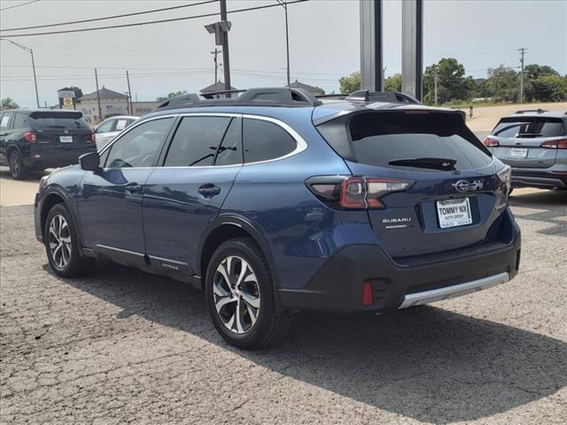 Used 2022 Subaru Outback Limited with VIN 4S4BTANC5N3110875 for sale in Tahlequah, OK