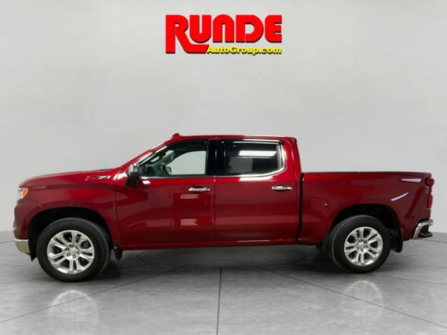 Certified 2023 Chevrolet Silverado 1500 LTZ with VIN 3GCUDGE85PG210922 for sale in Platteville, WI