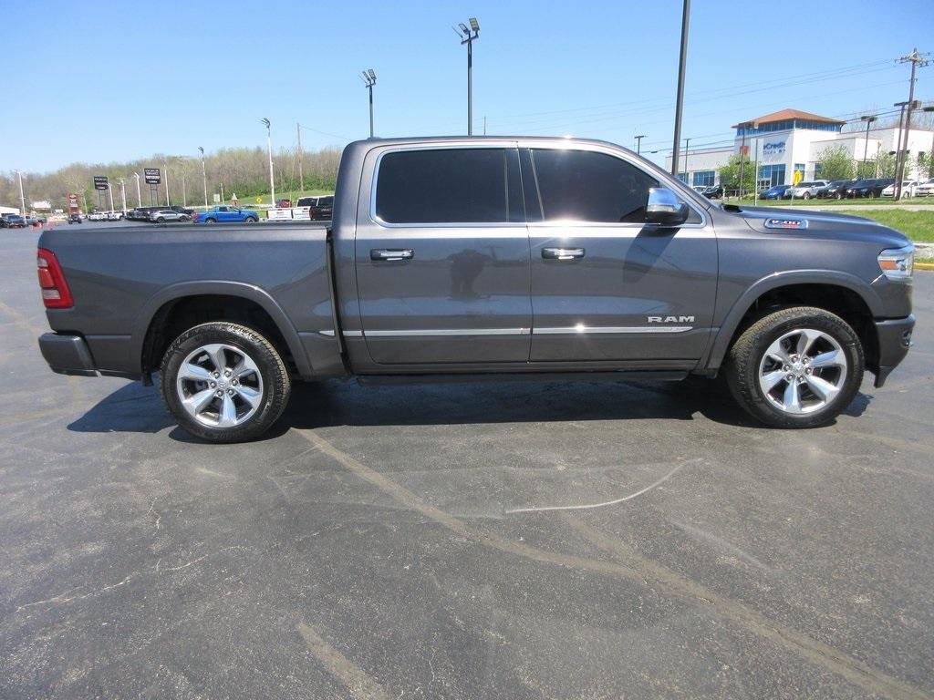 Used 2021 RAM Ram 1500 Pickup Limited with VIN 1C6SRFHMXMN818618 for sale in Collinsville, IL