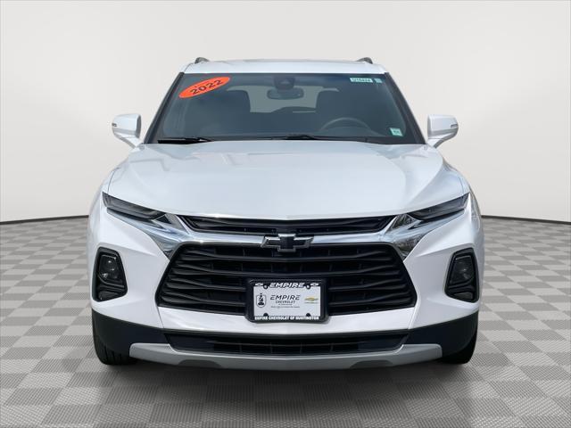 Used 2022 Chevrolet Blazer 2LT with VIN 3GNKBHR41NS146681 for sale in Huntington, NY