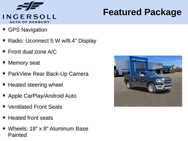 2022 Ram 1500 Vehicle Photo in DANBURY, CT 06810-5034