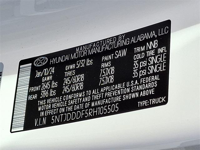 2024 Hyundai SANTA CRUZ Vehicle Photo in New Bloomfield, PA 17068