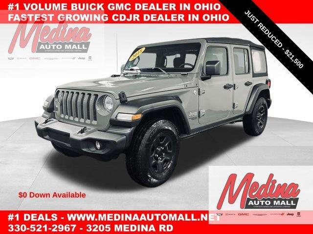 2018 Jeep Wrangler Unlimited Vehicle Photo in MEDINA, OH 44256-9631