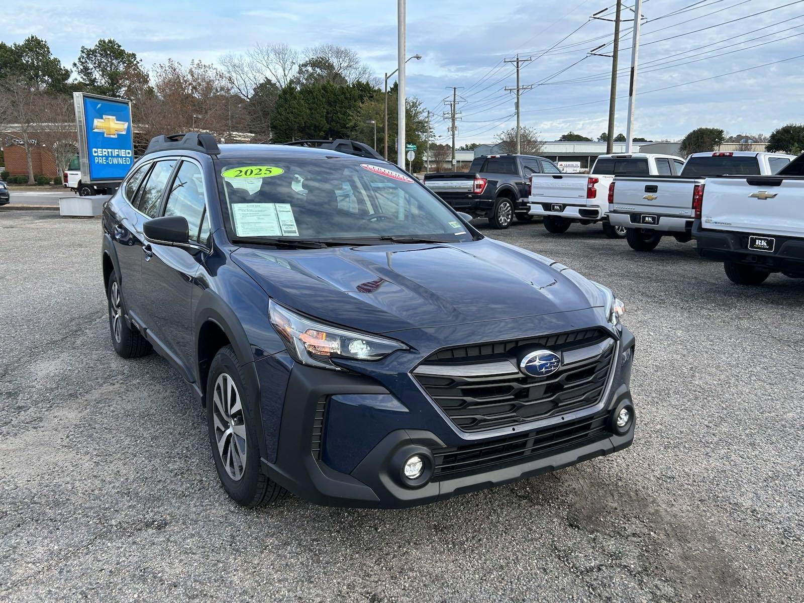 2025 Subaru Outback for sale in VIRGINIA BEACH - 4S4BTAAC8S3101203 