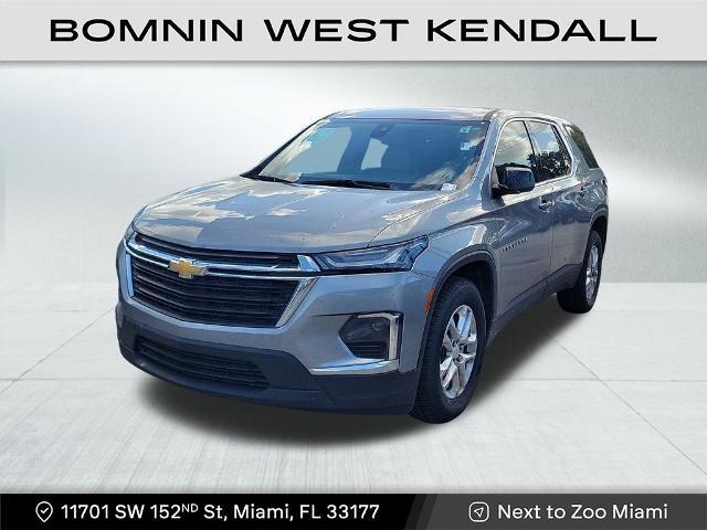 Used 2023 Chevrolet Traverse LS with VIN 1GNERFKW6PJ272211 for sale in Miami, FL