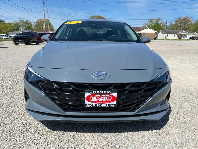 Used 2021 Hyundai Elantra SEL with VIN KMHLM4AG3MU155172 for sale in Casey, IL