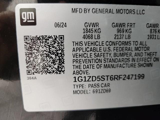 2024 Chevrolet Malibu Vehicle Photo in APPLETON, WI 54914-4656